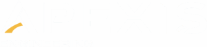 Apexis White Logo