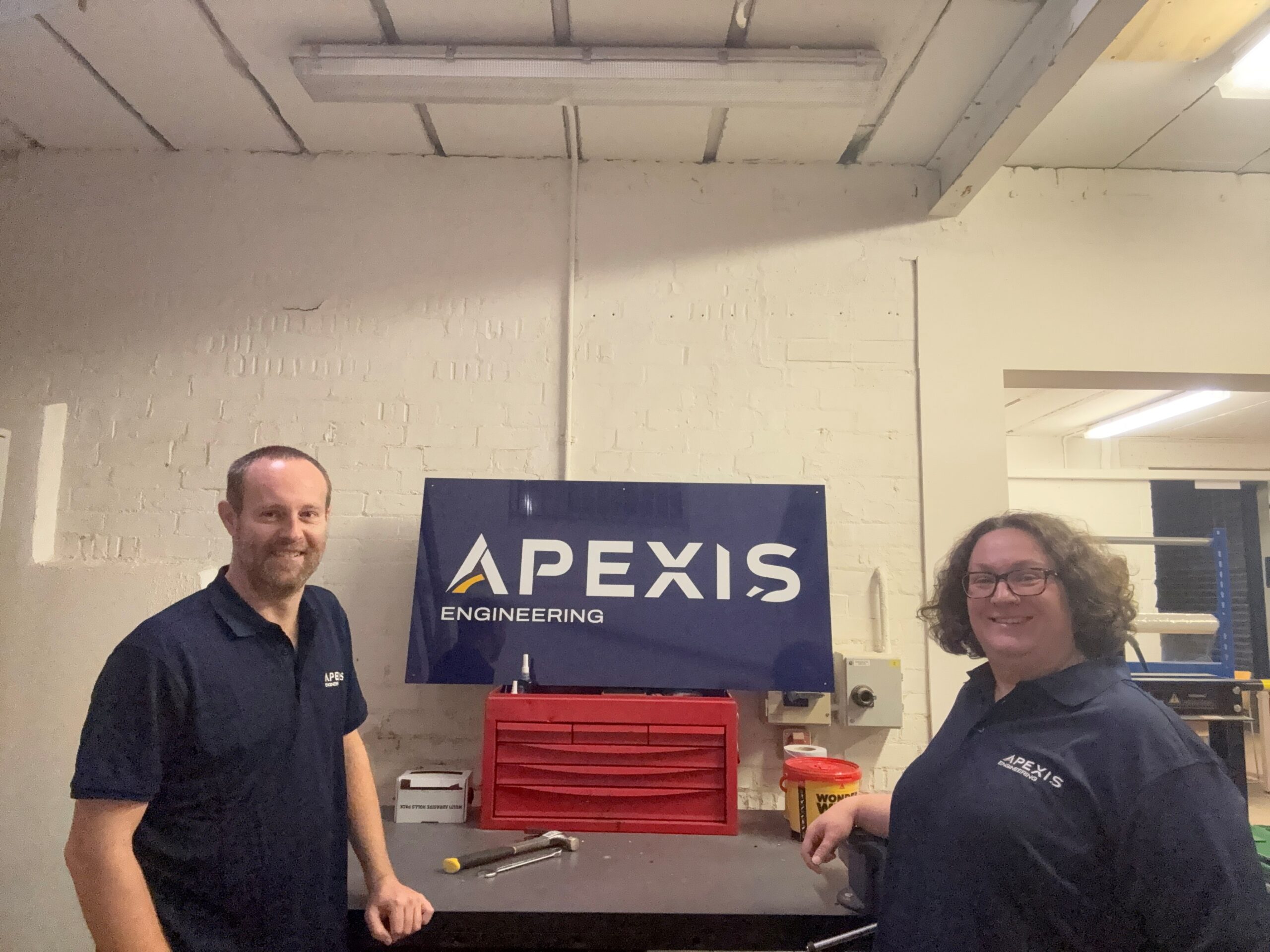 CH and SC at workbench