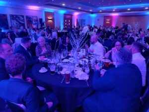 Award shortlisting table at Business Desk 