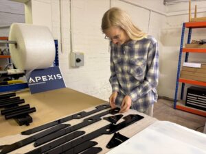 Laser cut parts